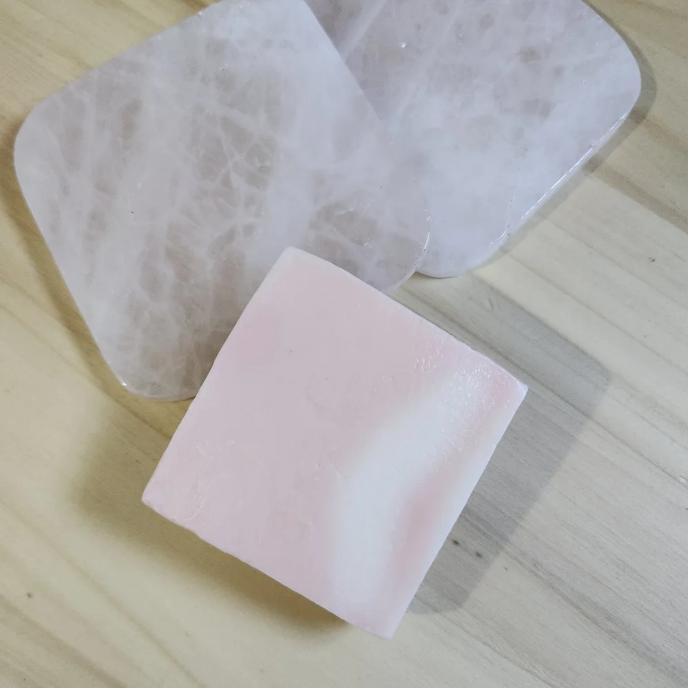 Pink Marble Coasters